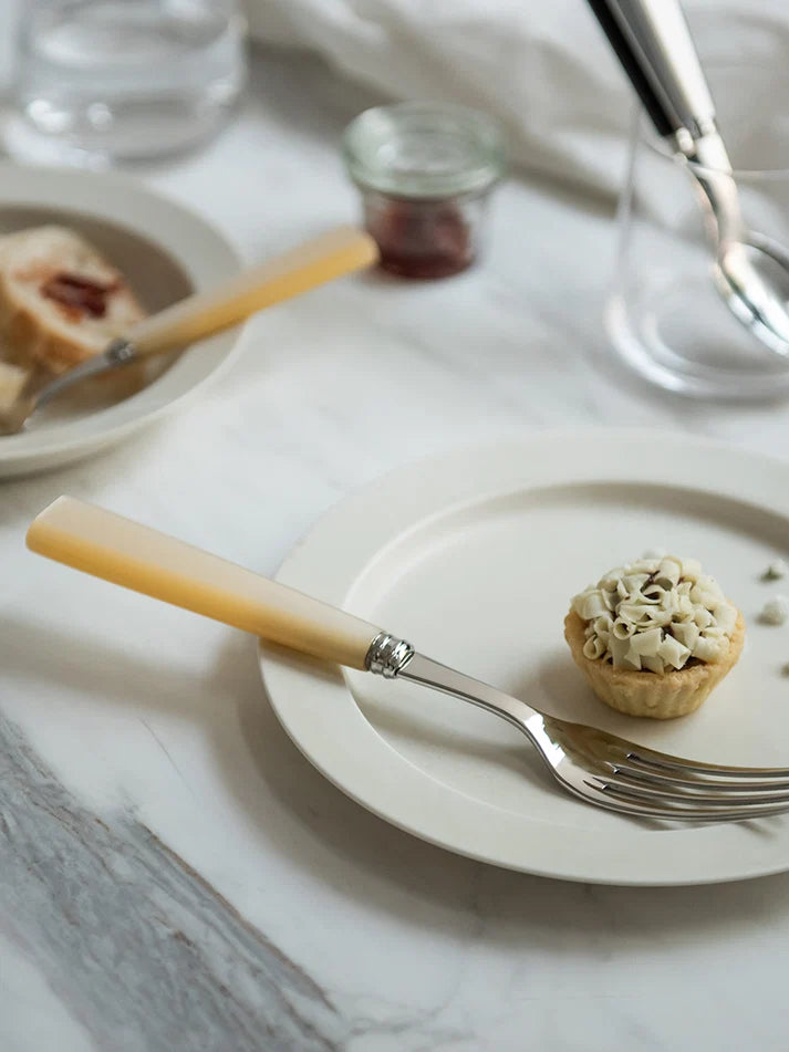 Glossy Pearl White Flatware