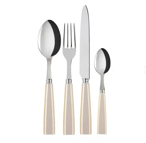 Glossy Pearl White Flatware