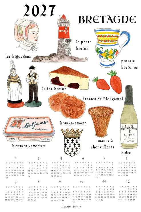 2027 Ficus Calendar