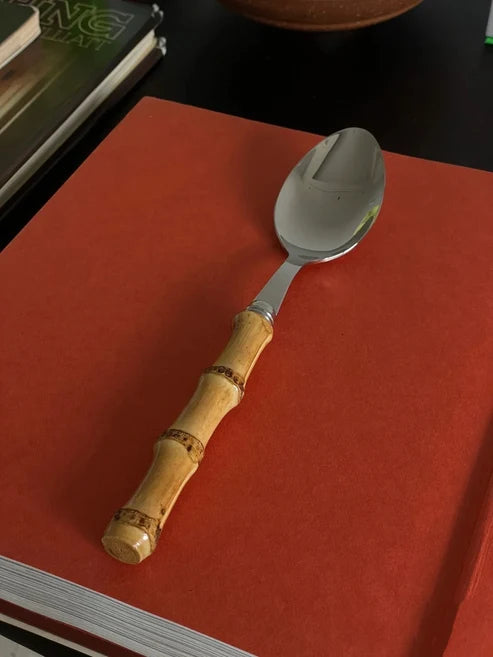 Vintage Natural Bamboo Flatware