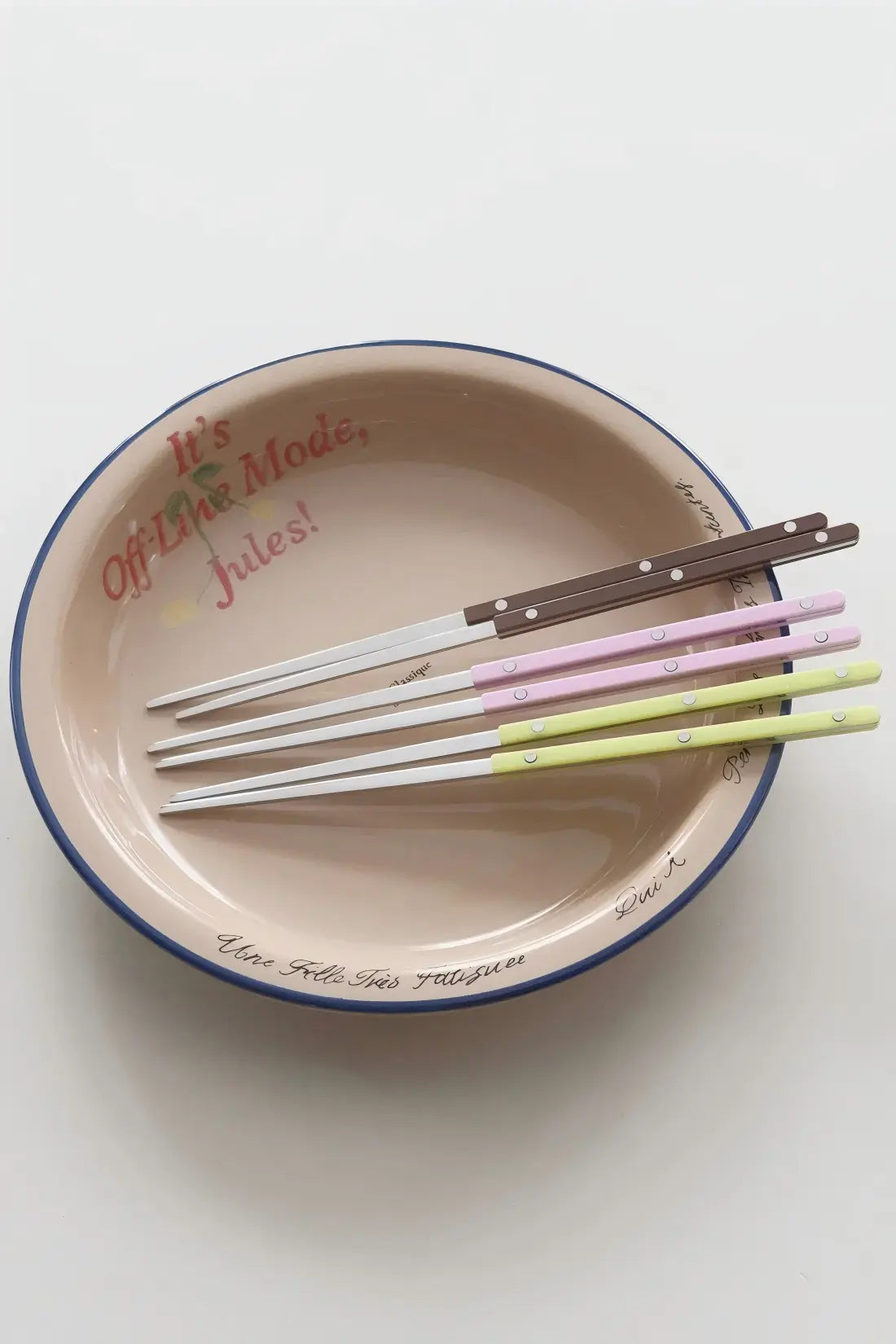 Retro Pub Series Glossy Chopsticks