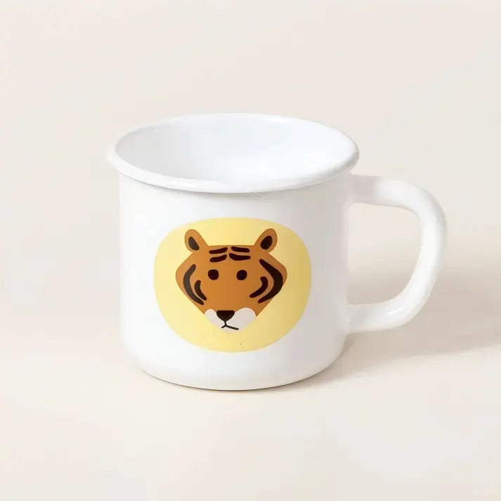 Tiger Enamel Mug