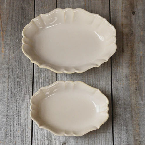 Vintage Petal Baking Dish