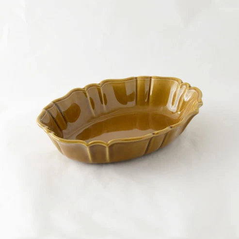 Vintage Petal Baking Dish