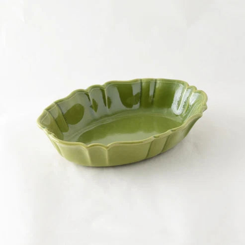 Vintage Petal Baking Dish